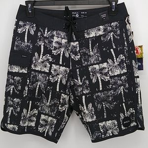 New Men's RVCA Swim Trunks